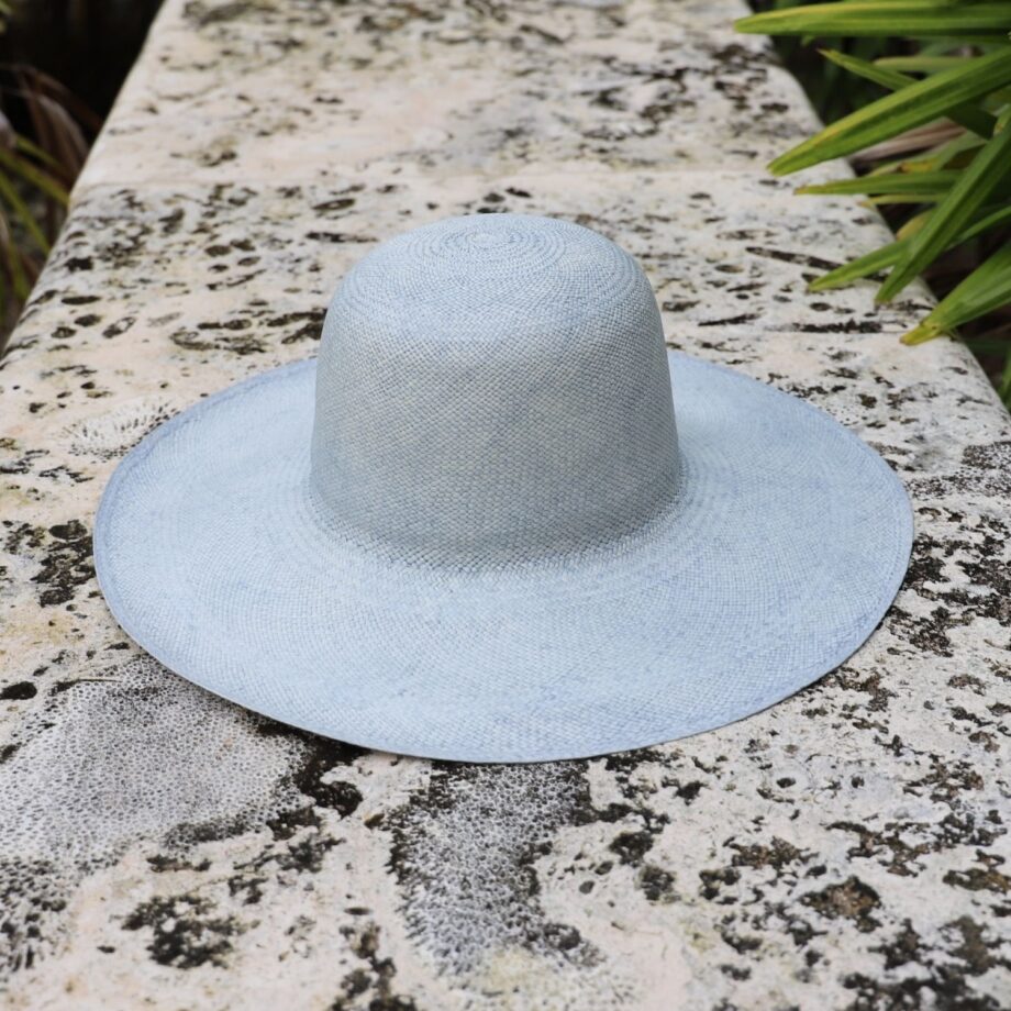 MELISA Handmade Panama Wide Brim Hat 
